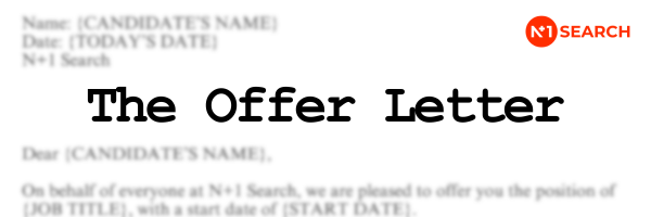 The Offer Letter Header